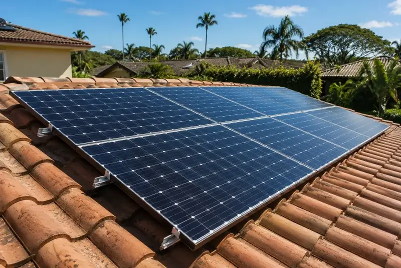 Installation de panneaux solaires à Échiré